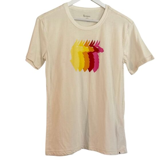 Cotopaxi llama sequence white tshirt size small - Picture 3 of 10